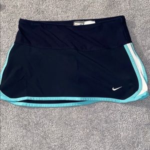 Nike Navy Blue teal tennis skirt